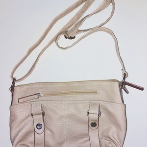 BEIGE ROSETTI SHOULDER BAG